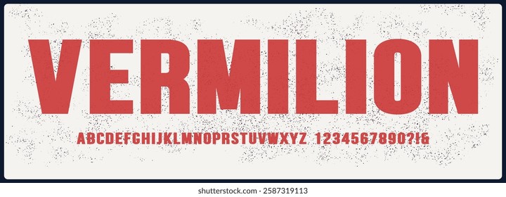 condensed bold vector font. Alphabet font with uppercase and number