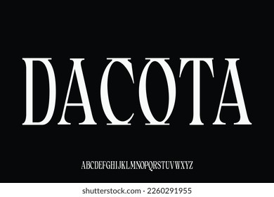 Zusammengefasstes Display-Schriftart, Vektordesign geeignet für Logo, Plakat, Schlagzeile und vieles mehr
