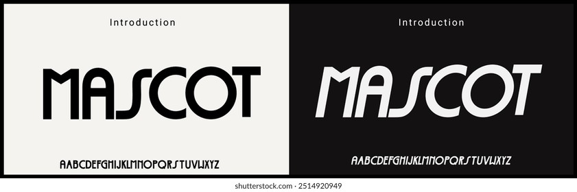 Fonte vetorial condensada com número. Alfabeto de fonte sans serif com tipografia moderna. negrito e fonte vetorial alta	