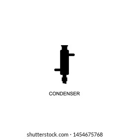 condenser icon vector black design