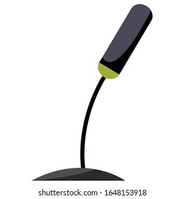 condenser Mic  Simple Illustration Clip Art Vector