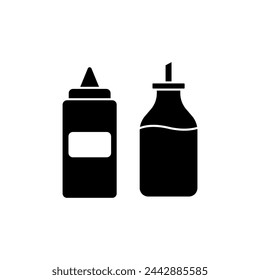 condiments concept line icon. Simple element illustration. condiments concept outline symbol design.