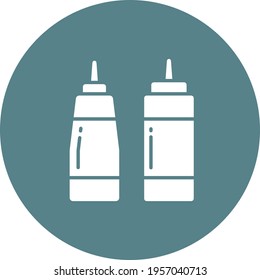 Condiments icon vector image. Can also be used for food and drinks. Suitable for use on web apps, mobile apps and print media.