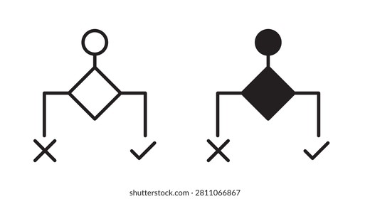Condition icon black graphic illustration..