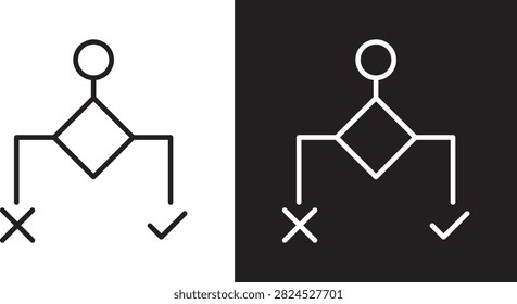 Condition icon black isolated graphic..