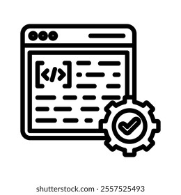condition icon line vector illustration on white background.