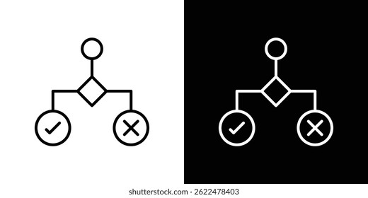 Condition icon shape graphic simple plain clipart symbol. thin line outline art
