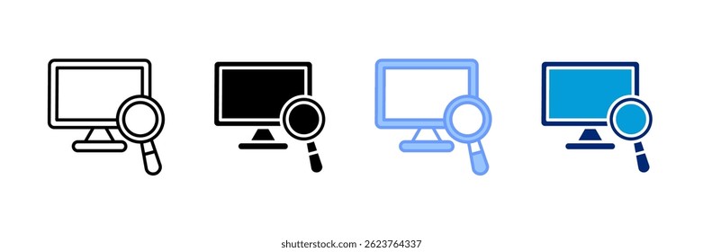 Condition Monitoring Icon Set Multiple Style Collection