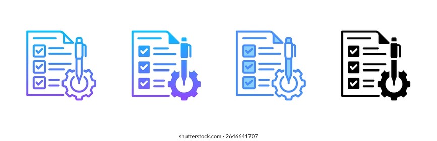 Condition Multi Style Icon Set
