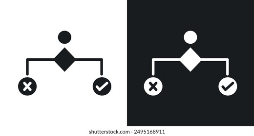 Condition vector icon set in solid style.