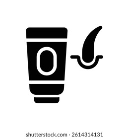 Conditioner Glyph Icon. Conditioner Icon