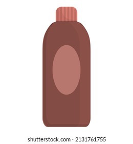 Conditioner hair bottle icon cartoon vector. Cosmetic skin. Cream care