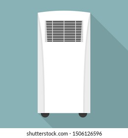 Icono del calentador del acondicionador. Icono vectorial del calefactor de acondicionamiento para diseño web