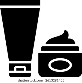 Conditioner Icon Glyph Vector Illustration