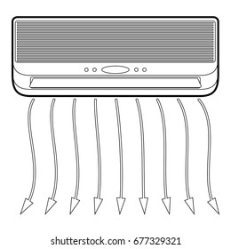 Conditioner icon. Outline illustration of conditioner vector icon for web design