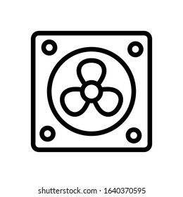 Conditioner icon vector designed in line style