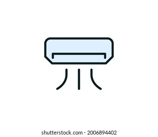 Bedingungszeilensymbol. Vektorsymbol im trendigen, flachen Stil auf weißem Hintergrund. Büro singt für Design.