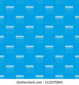 Conditioner pattern vector seamless blue repeat for any use
