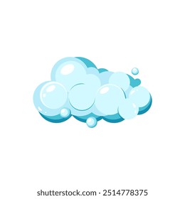 conditioner shampoo foam cartoon. suds moisture, volume shine, softness fragrance conditioner shampoo foam sign. isolated symbol vector illustration