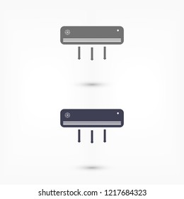 Conditioning  vector icon 