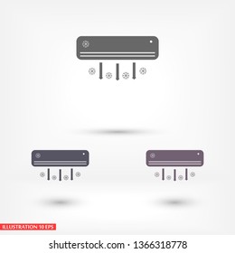 Conditioning  vector icon