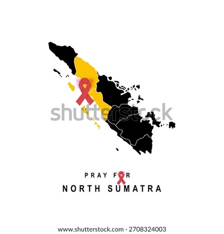 condolences for the disaster that hit North Sumatra, Indonesia