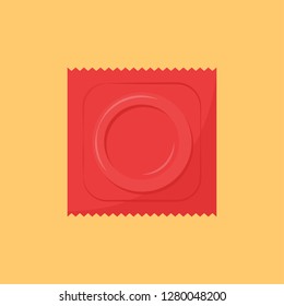 condom cartoon vector. symbol. logo design.
