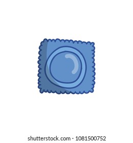 condom doodle icon