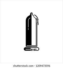 Condom Icon Design Vector Art Illustration