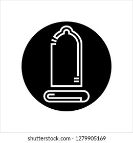 Condom Icon, Latex Condom Vector Art Illustration