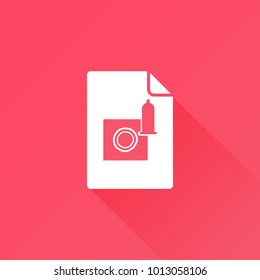 Condom icon for protect