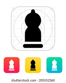 Condom icon. Vector illustration.