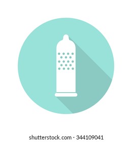 condom icon. vector illustration