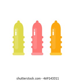 condom icon. vector illustration