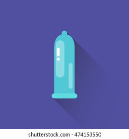 condom icon. vector illustration