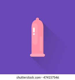 condom icon. vector illustration