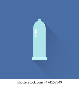 condom icon. vector illustration