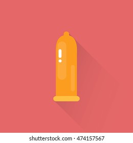 condom icon. vector illustration