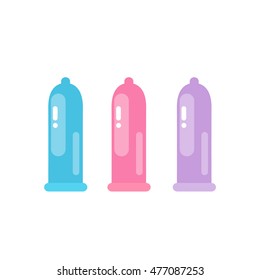 condom icon. vector illustration