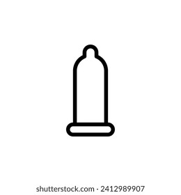 condom icon vector love sign safe sex 