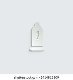 condom icon vector love sign safe sex 