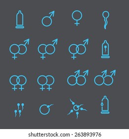 Condom Sex Icon Stock Vector (Royalty Free) 263893976 | Shutterstock