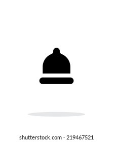 Condom Small size icon on white background. Vector illustration.
