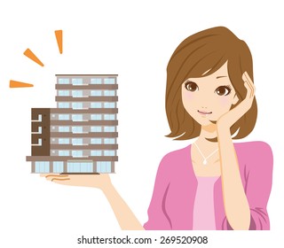 Condominium and women