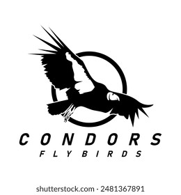Condor Bird Logo Design Vektorgrafik