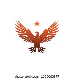 Adler-Adler-Monoline-Logo, Vektorsymbol. condor Vogel Logo Vektorsymbol Illustration. Logo von California, Vektor, 