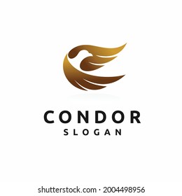 Condor Logo With Lettering Concept