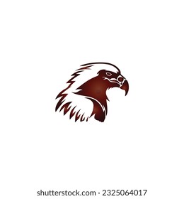 condor vector logo, bird logo design. condor eagle bird monoline logo vector icon illustration

