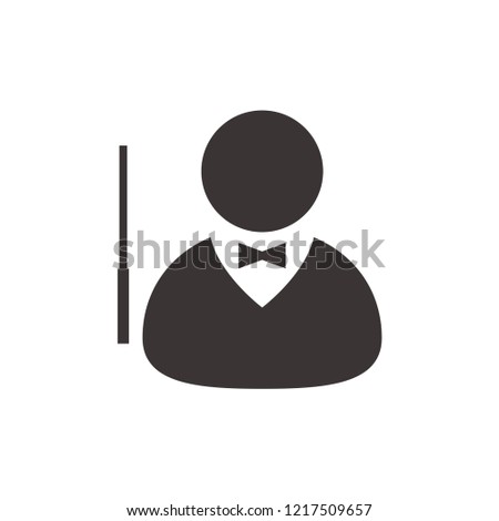 Conductor icon, symphony director, maestro  classical music 