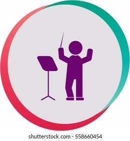 Conductor  icon. Vector design.